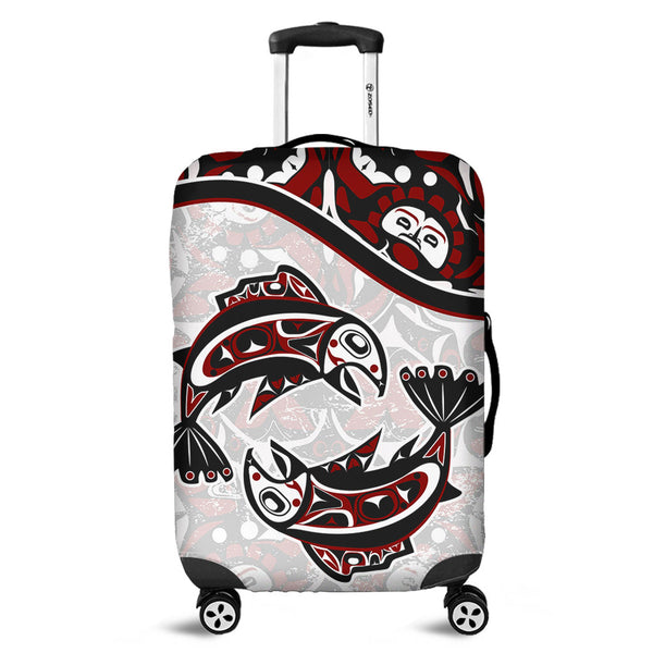 Canada Luggage Cover Haida Ocean Strength