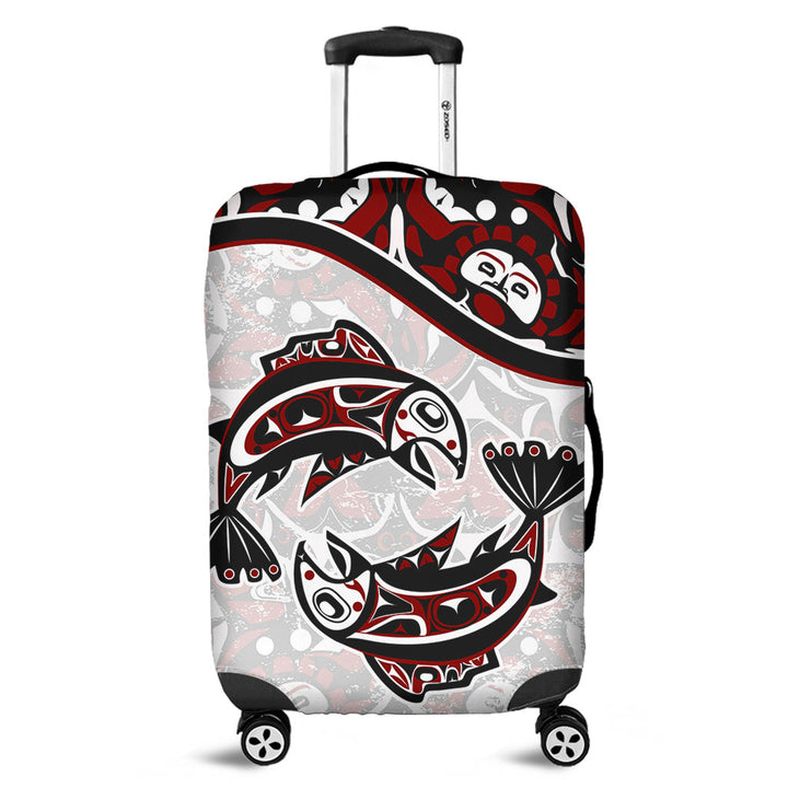 Canada Luggage Cover Haida Ocean Strength