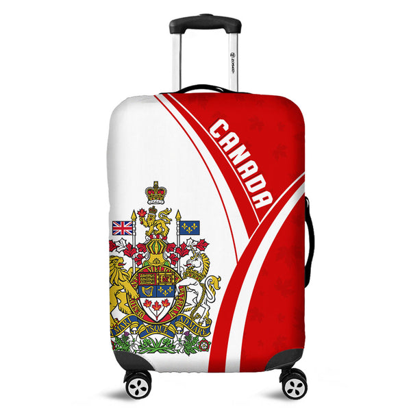 Canada Luggage Cover Canada Red Maple Leafs Pattern Spirit