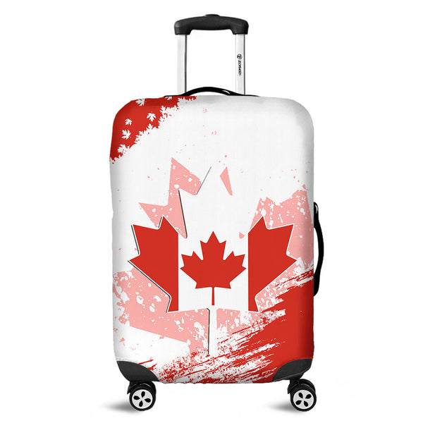 Canada Luggage Cover Maple Born Canada Made