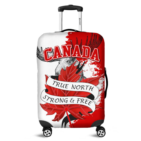 Canada Luggage Cover Canada Wild Maple Strength