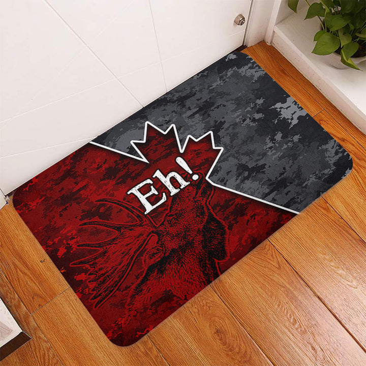 Canada Doormat Camouflage Maple Strength