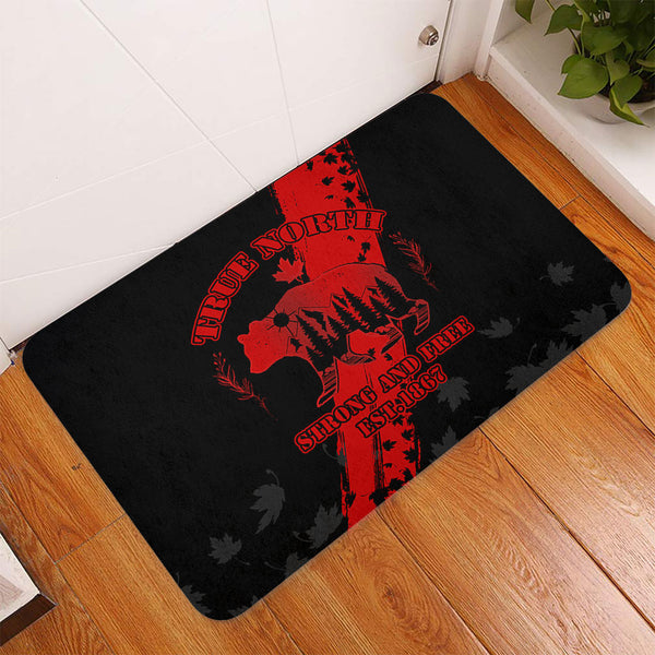 Canada Doormat Canada 1867 Maple Heritage