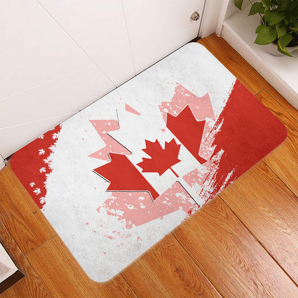 Canada Doormat Maple Born Canada Made