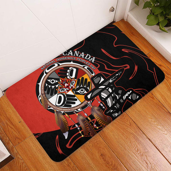 Canada Doormat Indigenous Peoples Day With Dreamcatche