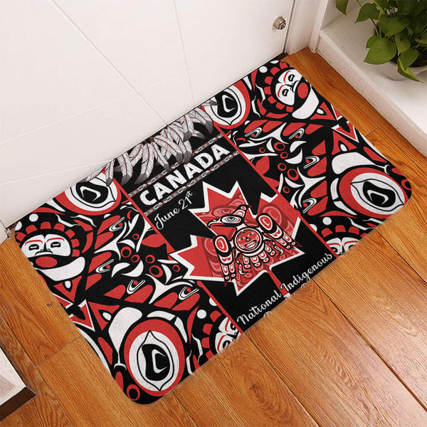 Canada Doormat National Indigenous Peoples Day Canadian Indigenous Haida