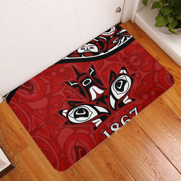 Canada Doormat Haida Indigenous Power 1867