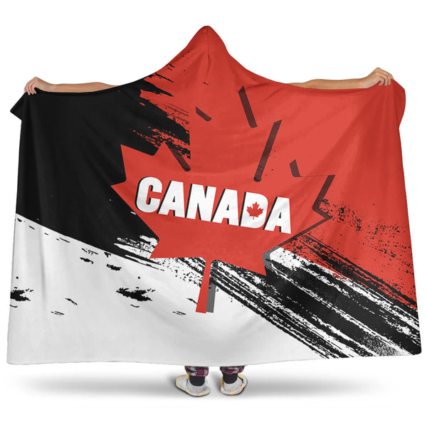 Canada Hooded Blanket Canada Maple Crest Honor