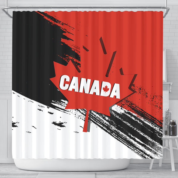 Canada Shower Curtain Canada Maple Crest Honor