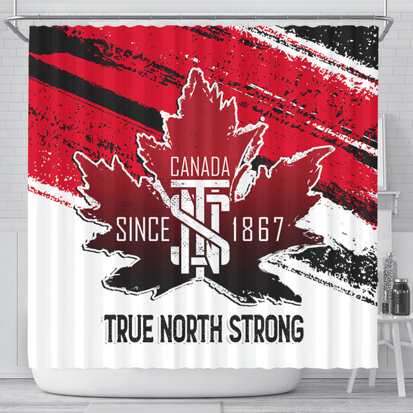 Canada Shower Curtain Since 1867 Strong & Free
