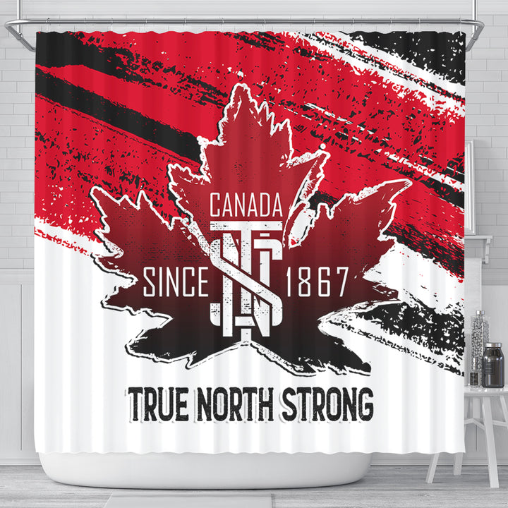 Canada Shower Curtain Since 1867 Strong & Free