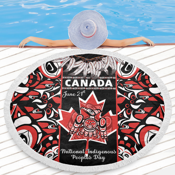 Canada Beach Blanket National Indigenous Peoples Day Canadian Indigenous Haida