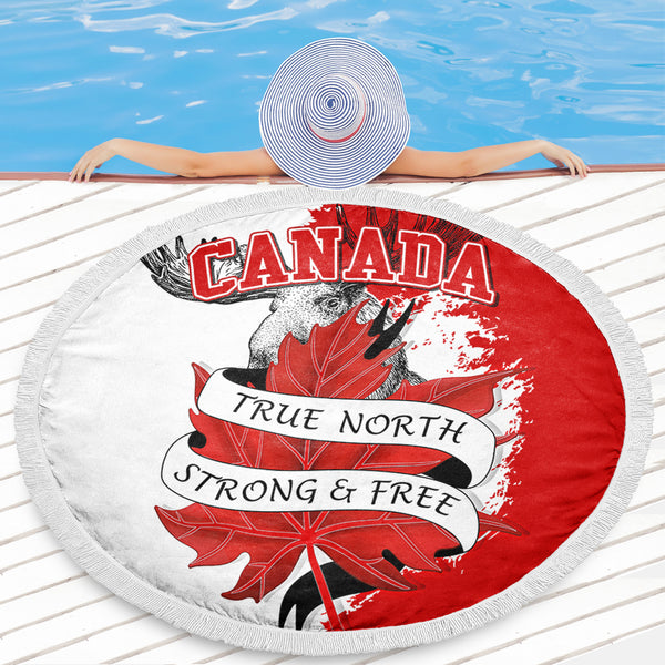 Canada Beach Blanket Canada Wild Maple Strength