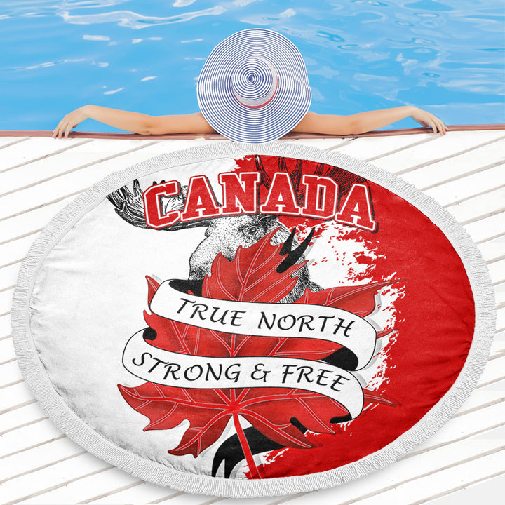 Canada Beach Blanket Canada Wild Maple Strength