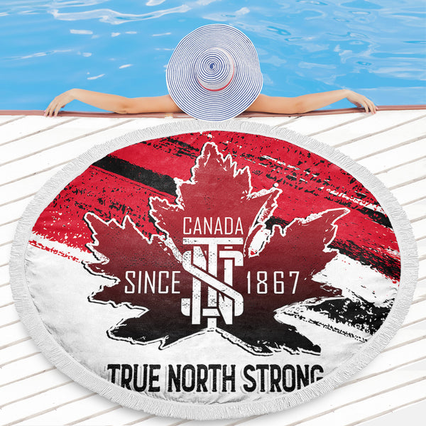 Canada Beach Blanket Since 1867 Strong & Free