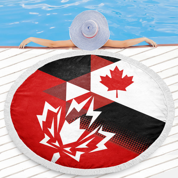 Canada Beach Blanket Canada Maple Streetwear Graphic Style