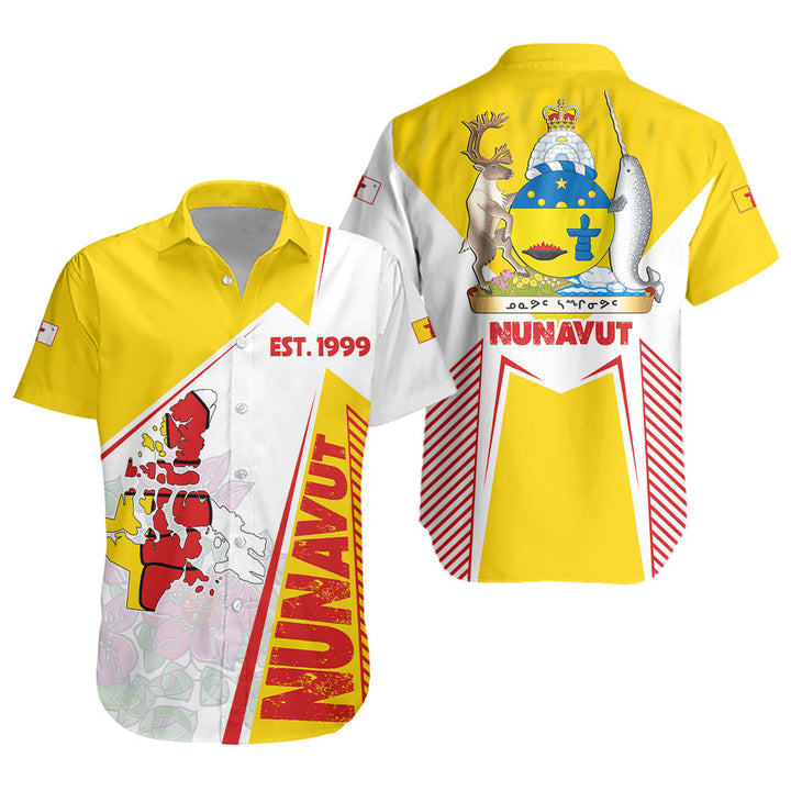 Nunavut Short Sleeve Shirt United Provinces & Territories