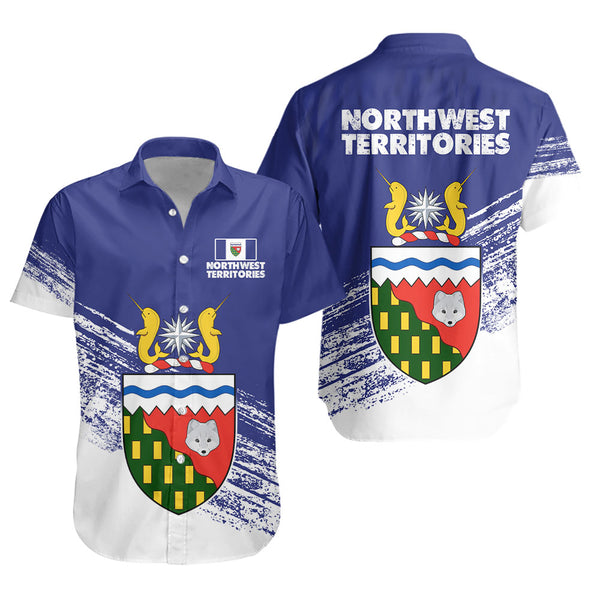 Northwest Territories Short Sleeve Shirt Pride Of The Provinces