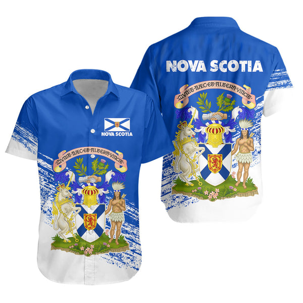 Nova Scotia Short Sleeve Shirt Pride Of The Provinces