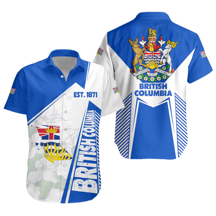 British Columbia Short Sleeve Shirt United Provinces & Territories