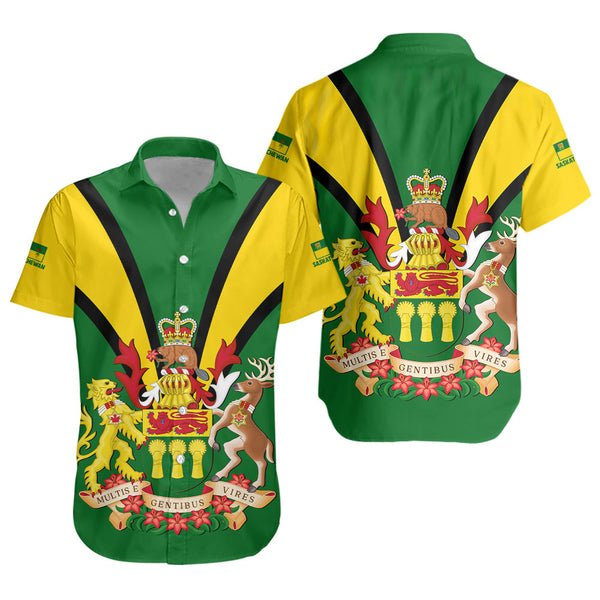 Saskatchewan Short Sleeve Shirt Proud Provinces Collection