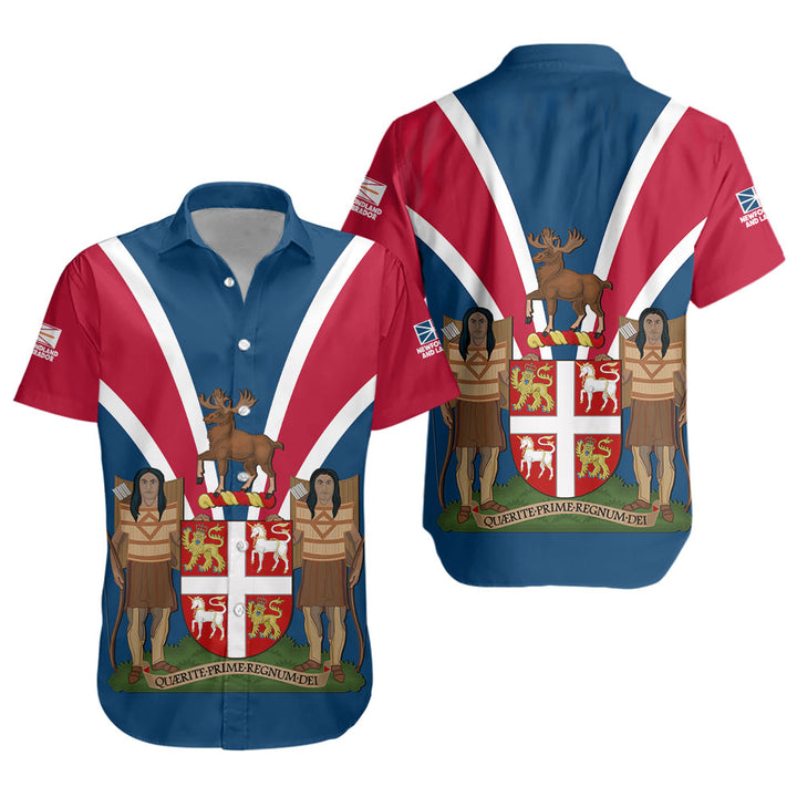 Newfoundland & Labrador Short Sleeve Shirt Proud Provinces Collection