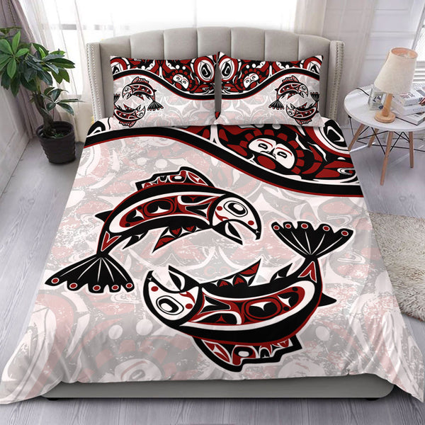Canada Bedding Set Haida Ocean Strength