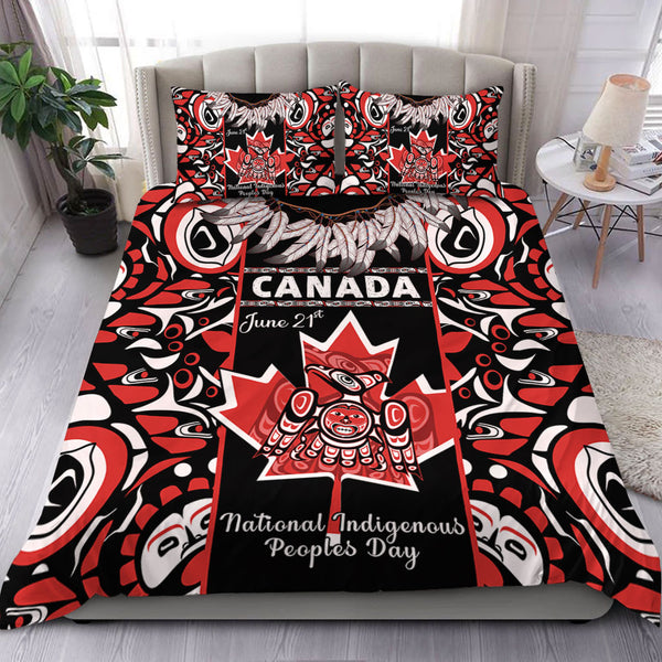 Canada Bedding Set National Indigenous Peoples Day Canadian Indigenous Haida