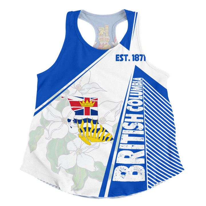 British Columbia Women Tank United Provinces & Territories