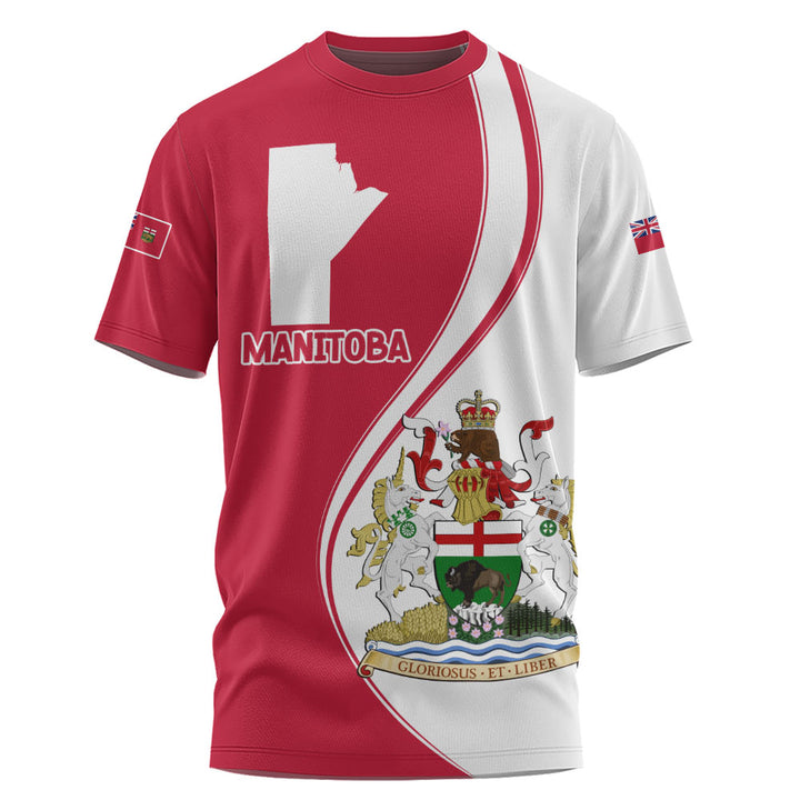 Manitoba T-Shirt Canada Territories Pride