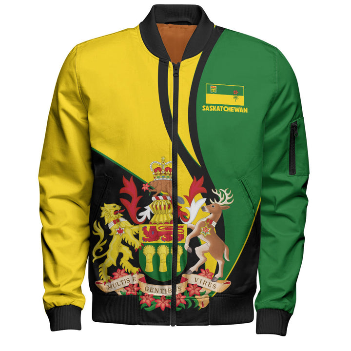 Saskatchewan Bomber Jacket Heritage Pride Of The North