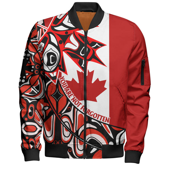 Canada Bomber Jacket Maple Remembrance Indigenous Pride