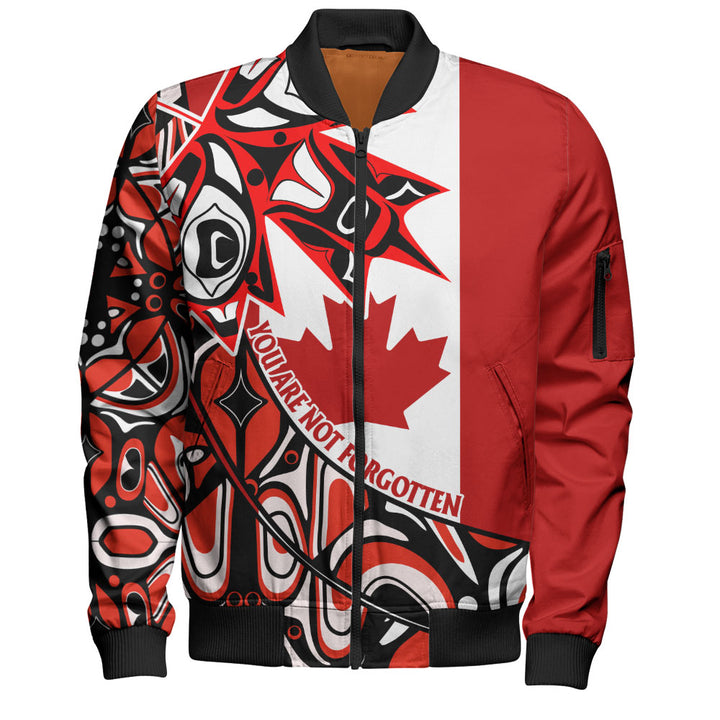 Canada Bomber Jacket Maple Remembrance Indigenous Pride