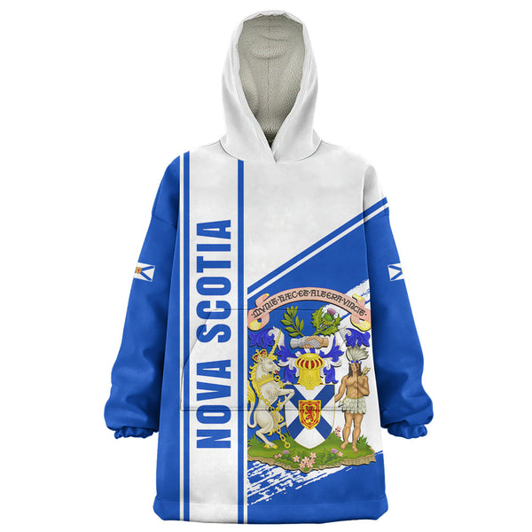 Nova Scotia Snug Hoodie Heritage Strength Crest
