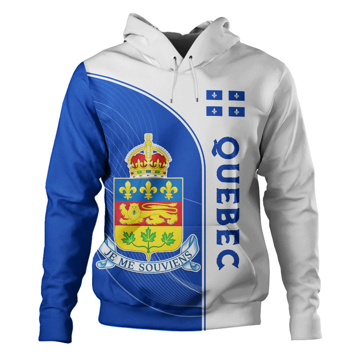 Quebec Hoodie Proud Provincial Heritage