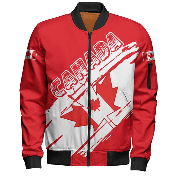 Canada Bomber Jacket Canada Pride Diagonal