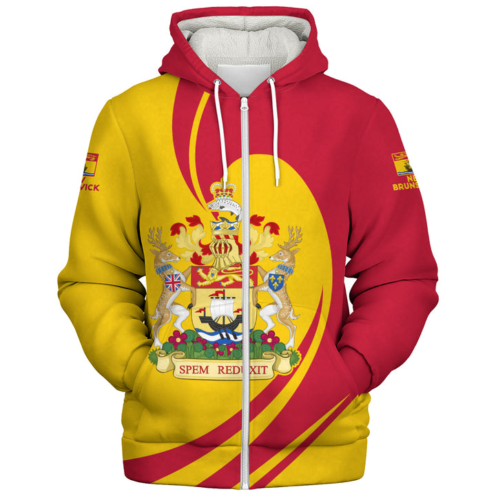 New Brunswick Sherpa Hoodie Legacy Of The Noble Spirit
