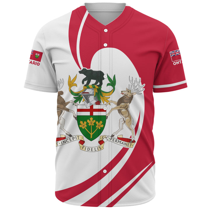 Ontario Baseball Shirt Legacy Of The Noble Spirit