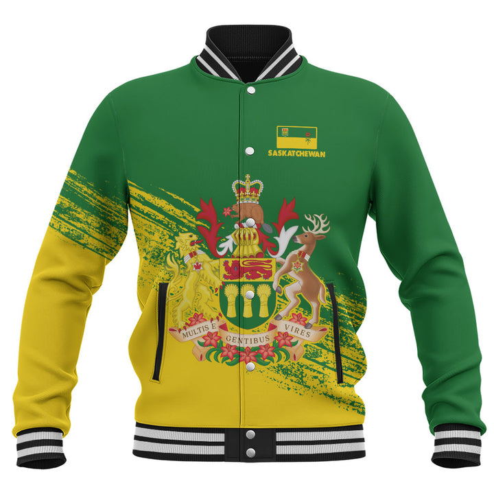 Saskatchewan Baseball Jacket Pride Of The Provinces