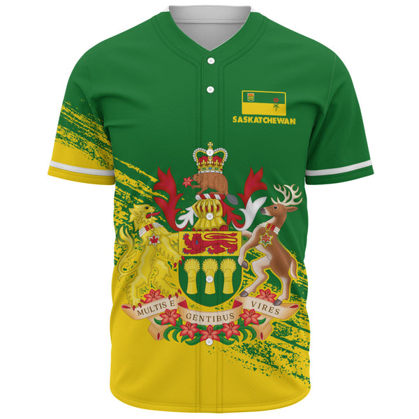 Saskatchewan Baseball Shirt Pride Of The Provinces