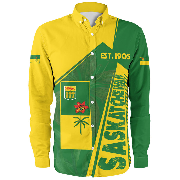 Saskatchewan Long Sleeve Shirt United Provinces & Territories