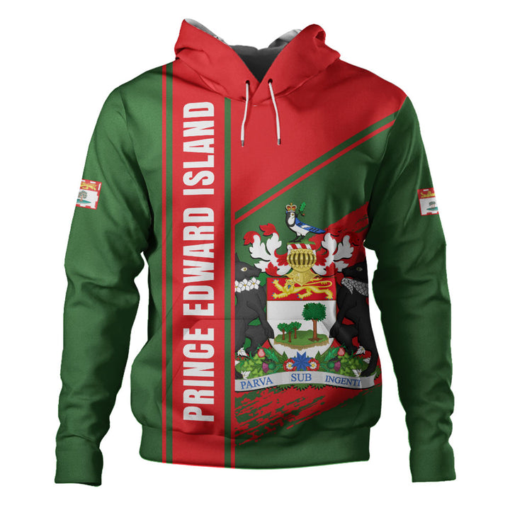 Prince Edward Island Hoodie Heritage Strength Crest