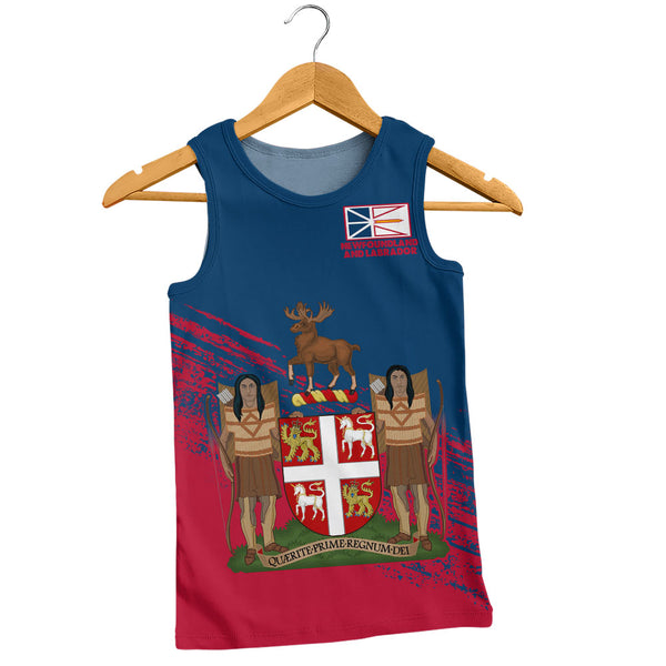 Newfoundland & Labrador Tank Top Pride Of The Provinces