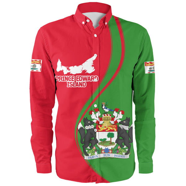 Prince Edward Island Long Sleeve Shirt Canada Territories Pride