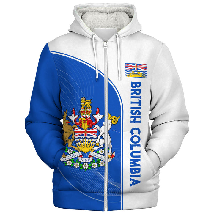 British Columbia Sherpa Hoodie Proud Provincial Heritage