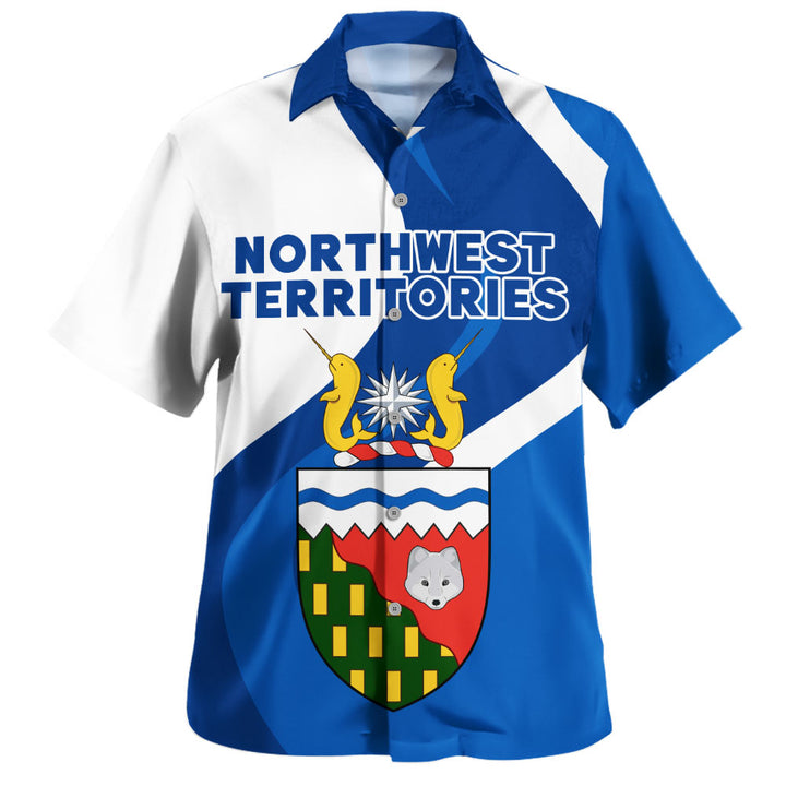 Northwest Territories Bowling Shirt Crest Of Identity
