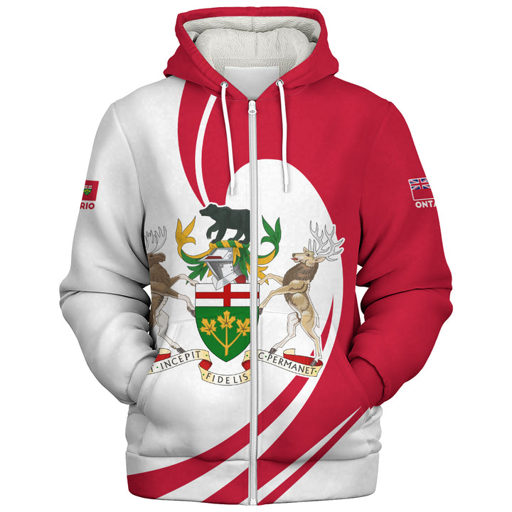 Ontario Sherpa Hoodie Legacy Of The Noble Spirit