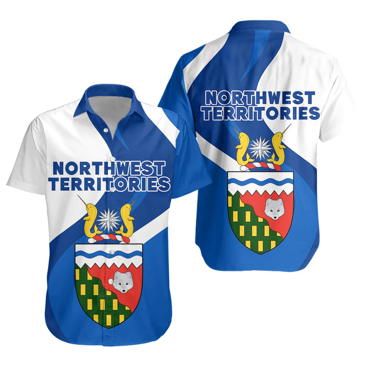 Northwest Territories Short Sleeve Shirt Crest Of Identity