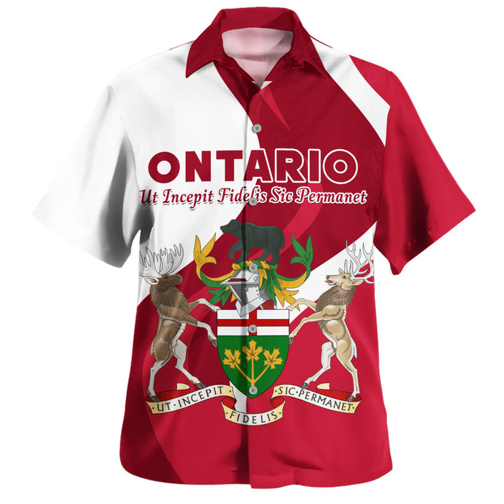 Ontario Bowling Shirt Crest Of Identity