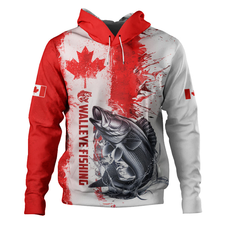 Canada Hoodie Canada Maple Hook And Splash